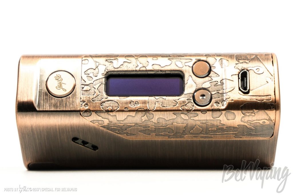 Экран и кнопки Wismec Reuleaux DNA200