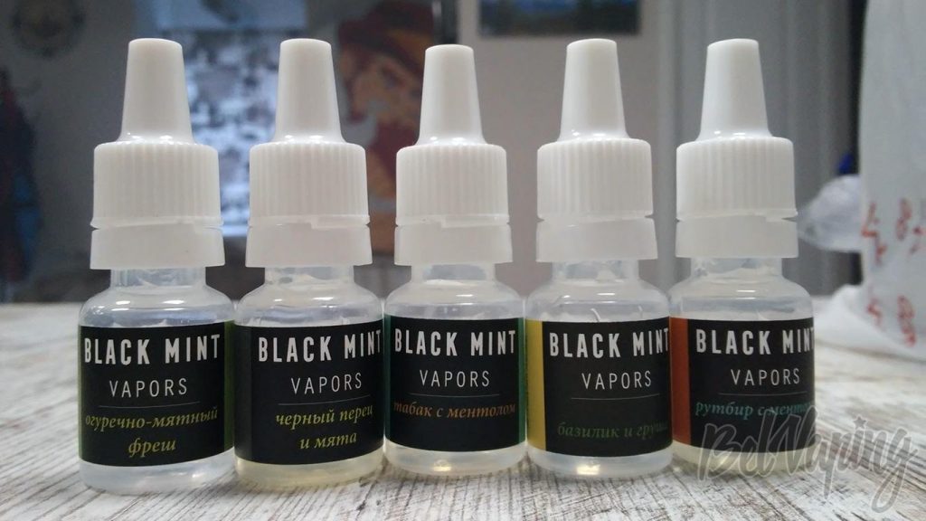 Жидкость Black Mint Vapors