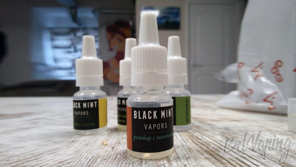 Жидкость Black Mint Vapors - рутбир с ментолом