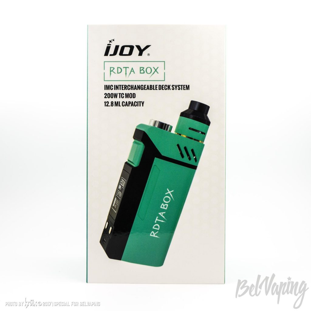 Упаковка iJoy RDTA BOX 200W TC