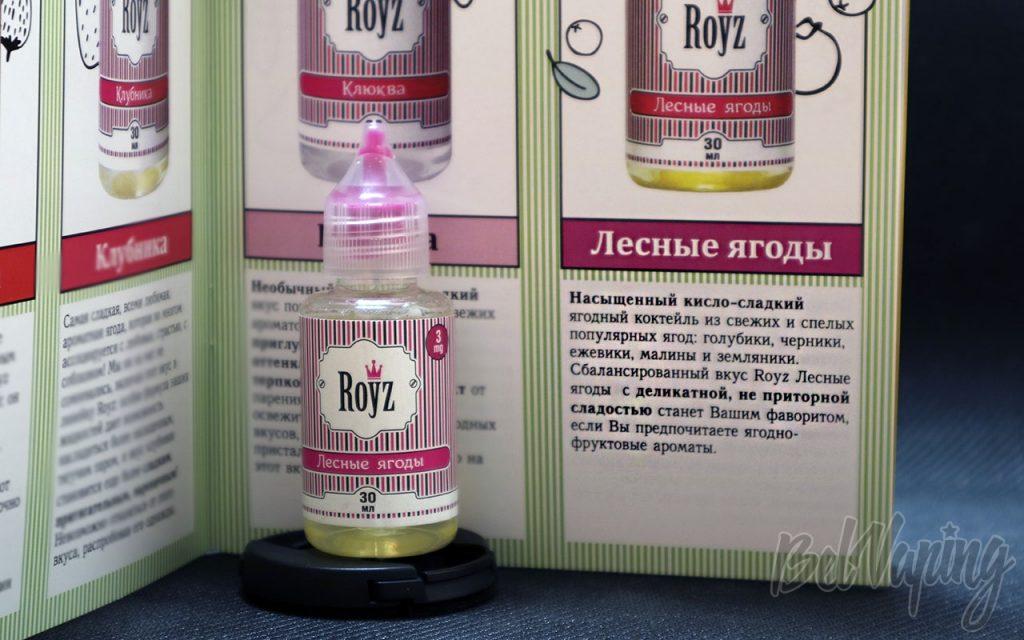 Обзор жидкости ROYZ - Лесные ягоды