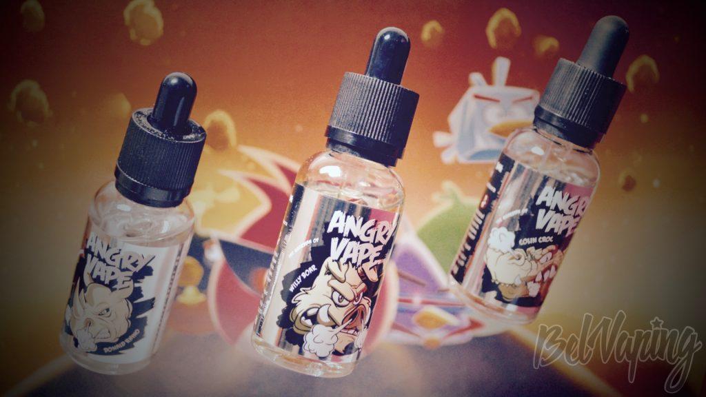 Обзор линейки жидкостей Angry Vape