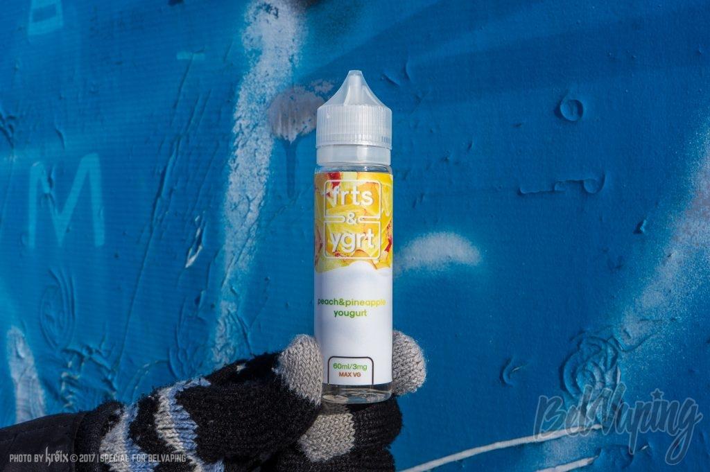 Жидкость Electro Jam frts&ygrt — Peach&Pineapple Yogurt