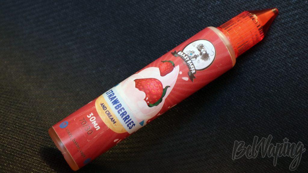 Обзор жидкости Crazy Baker STRAWBERRIES AND CREAM