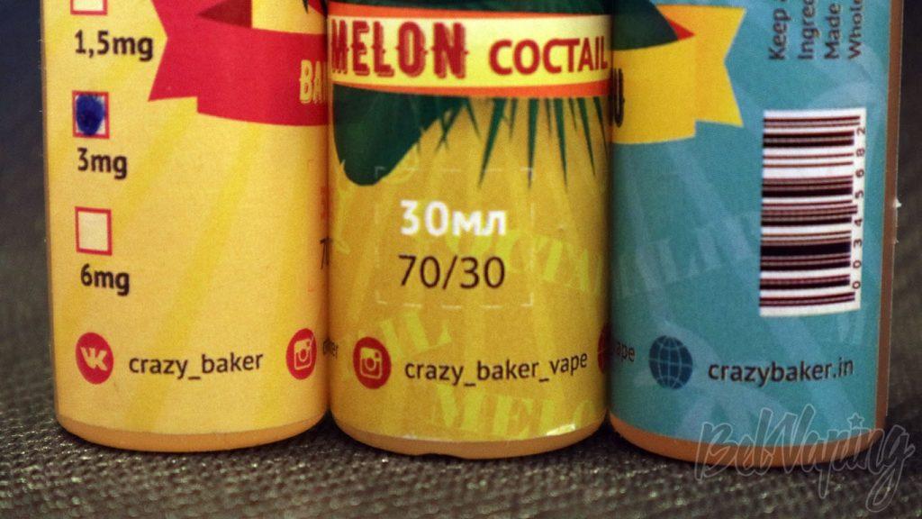 Обзор жидкости Crazy Baker