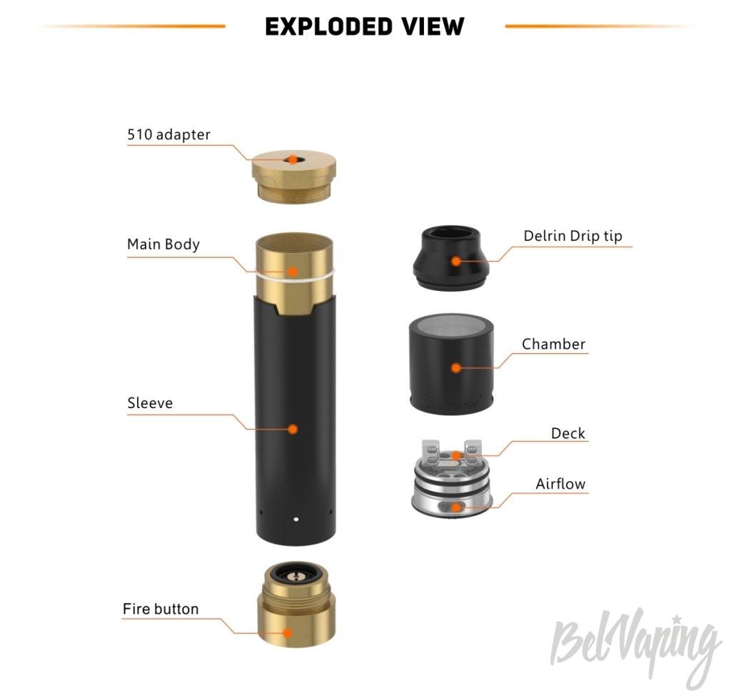 Конструктив GeekVape Tsunami Mech Kit