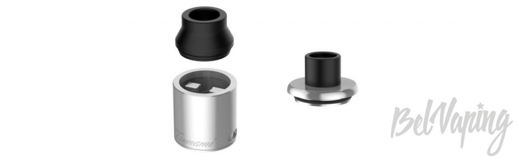 Чаф кэп в дрипке GeekVape Tsunami Pro RDA