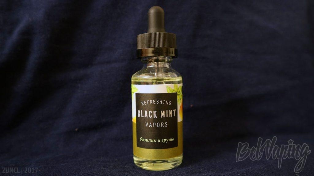 Обзор жидкости Black Mint Vapors - базилик и груша