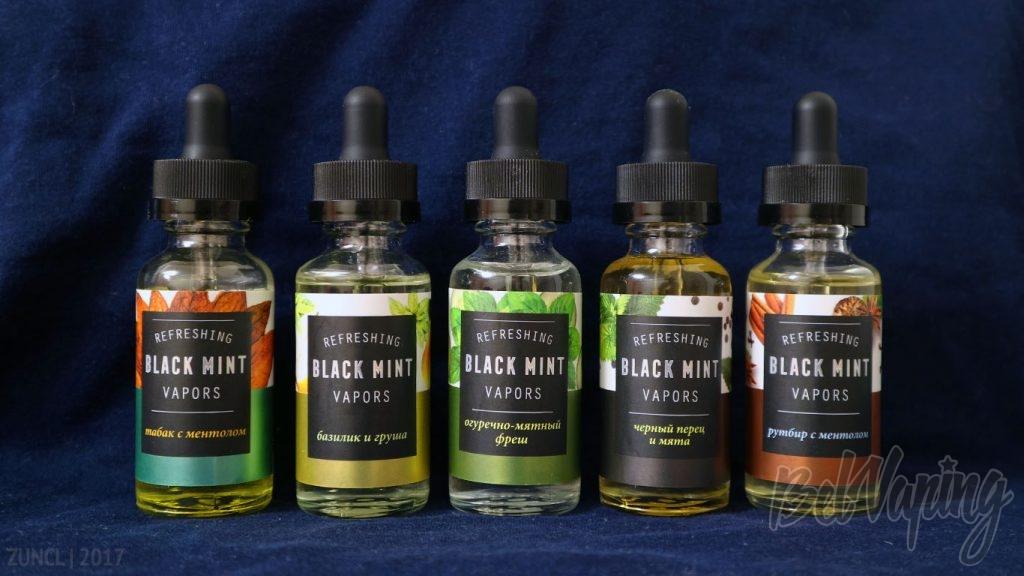 Обзор жидкости Black Mint Vapors