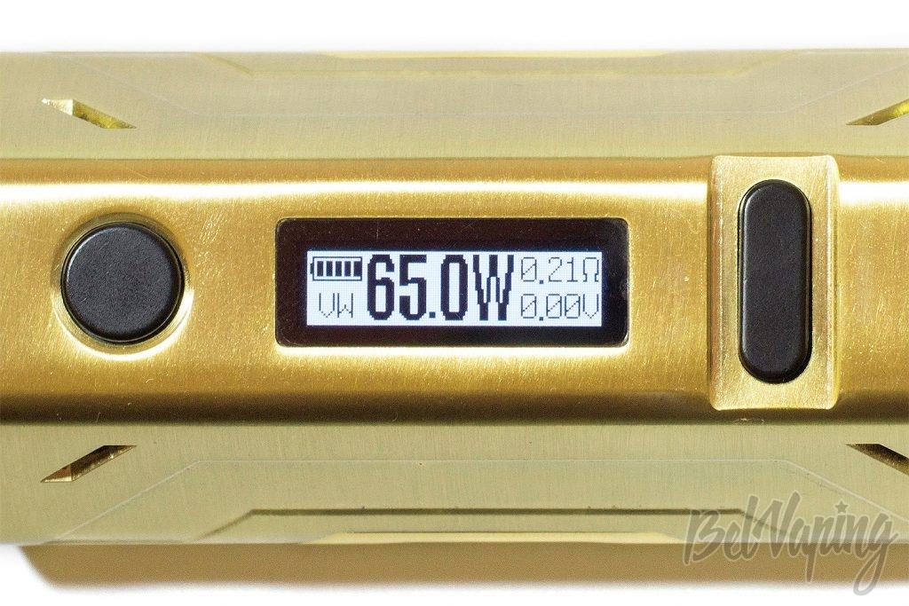 Инвертированное изображение на экране в Smoant Battlestar 200W