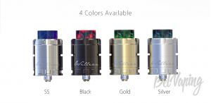 Варианты цветов CIGPET ECO RDA