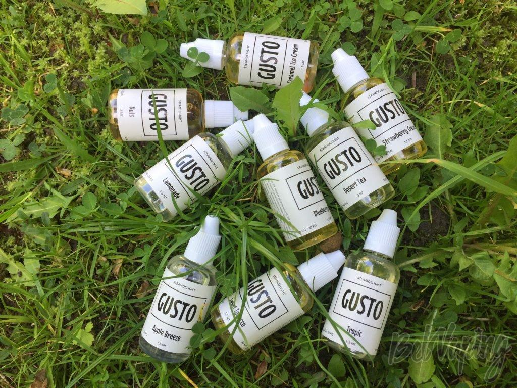 Жидкости Gusto от SteamDelight