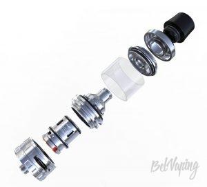 IJOY Captain subohm tank. Вид в разборе