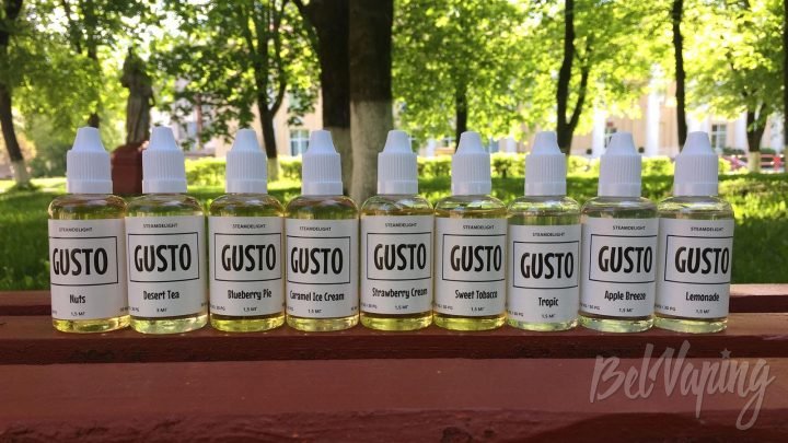 Обзор жидкости Gusto от SteamDelight