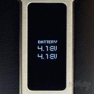 Напряжение аккумуляторов в боксмоде Wismec Predator 228