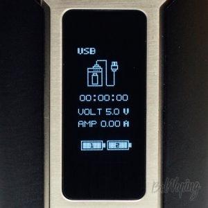 Режим powerbank в боксмоде Wismec Predator 228