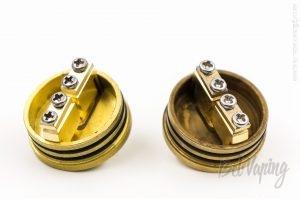 Сравнение Goon RDA. Слева - 3FVape, справа - 528 Custom Vapes