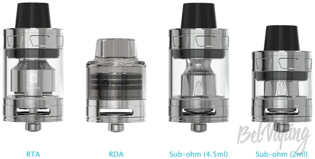 Варианты Joyetech ProCore Remix