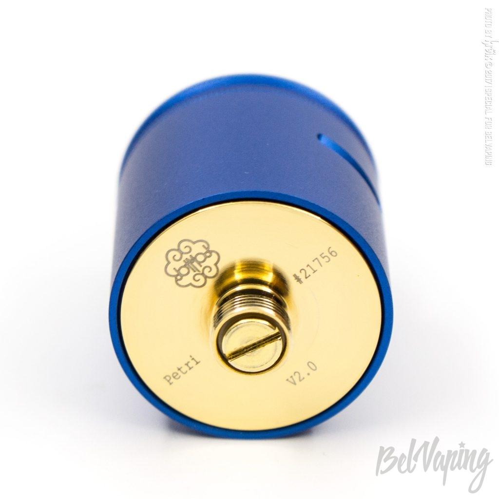 Внешний вид Petri V2 RDA с Conversion Cap снизу