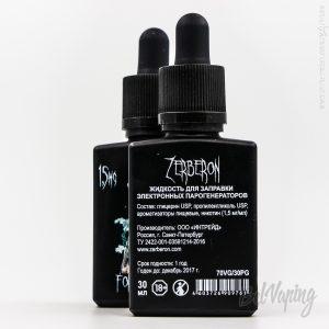 Этикетка жидкости Zerberon