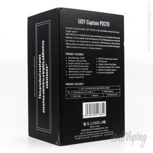 Упаковка iJoy Captain PD270