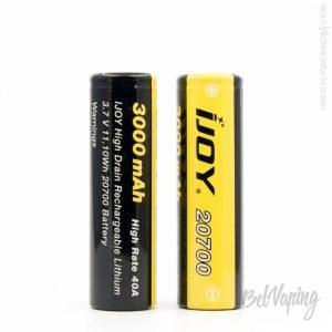 Аккумуляторы iJoy 20700 3000mAh 40A из комплекта Captain PD270