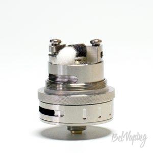 Односпиральная база с установленной спиралью и ватой GeekVape Griffin AIO RTA