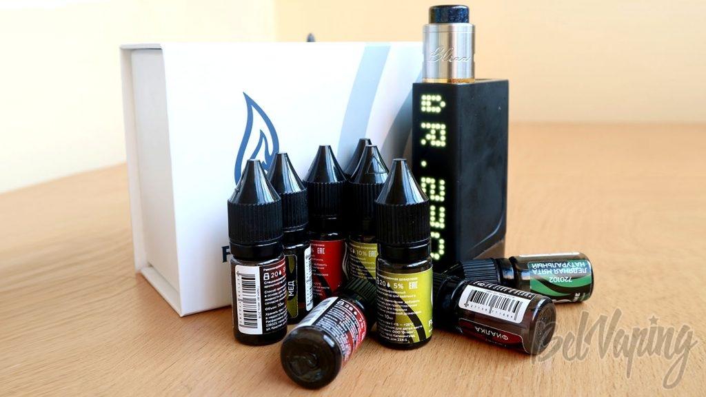 Обзор ароматизаторов Flame Flavour. Общий вид