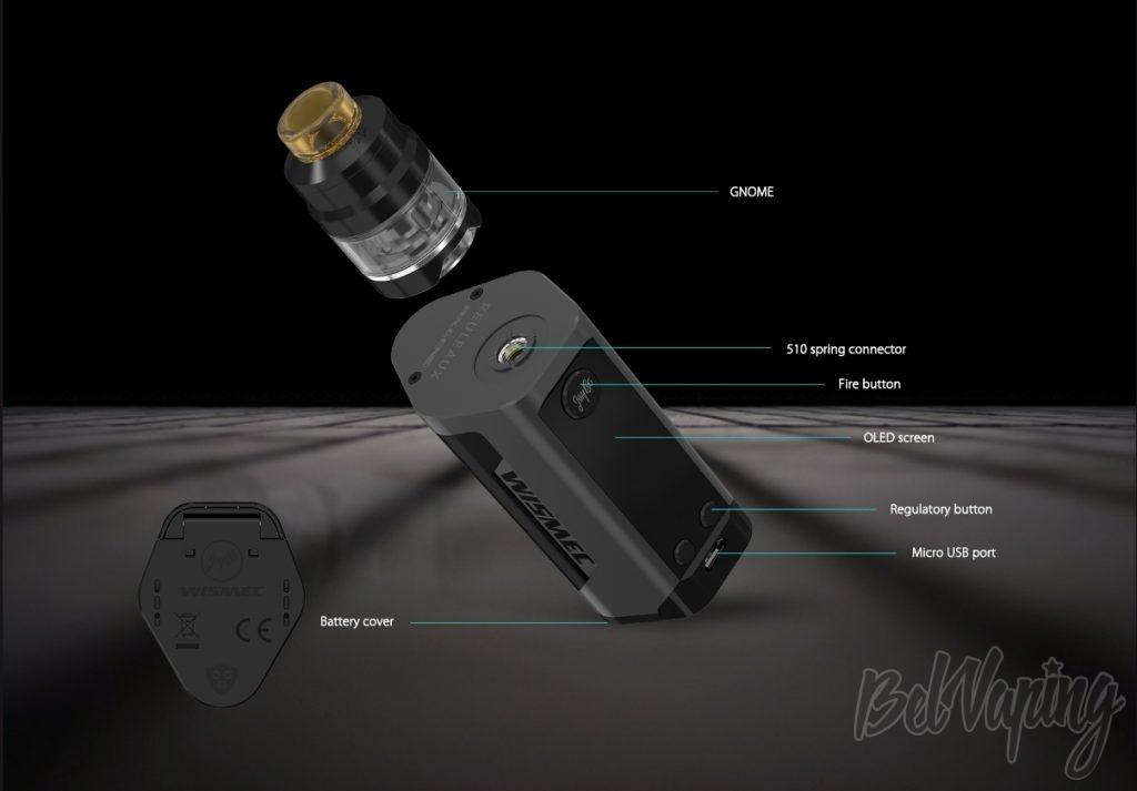 Конструктив Wismec Reuleaux RX GEN3