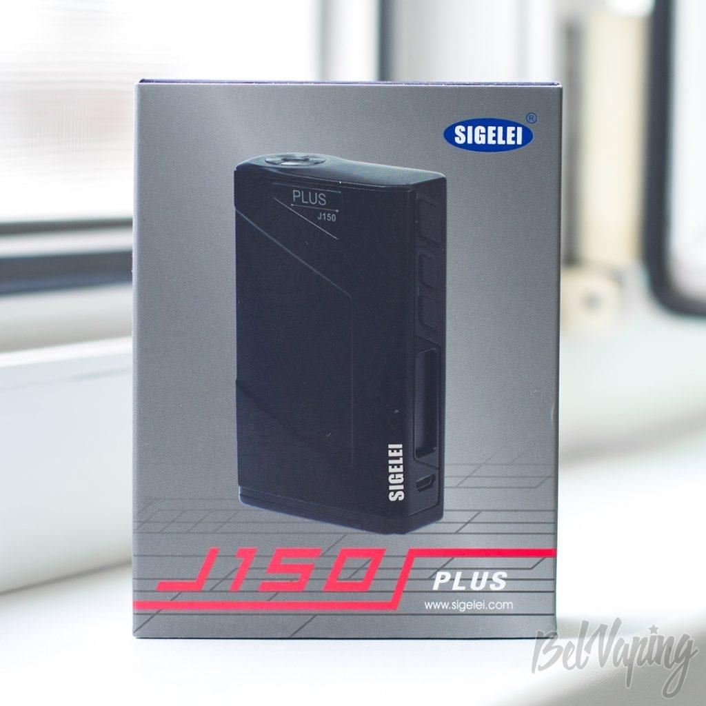 Упаковка боксмода Sigelei J150 PLUS