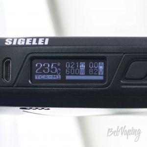 Режим ТСR в боксмоде Sigelei J150 PLUS