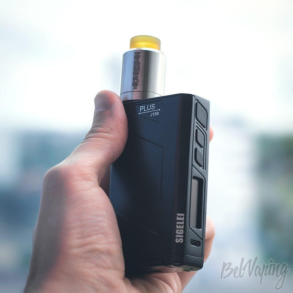 Sigelei J150 PLUS с дрипкой Kennedy 24