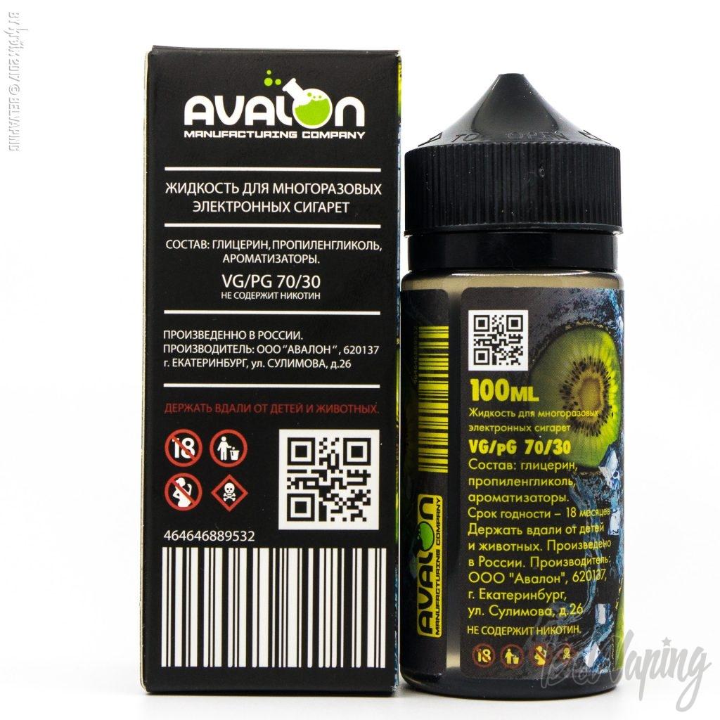 Этикетка жидкости Avalonvape