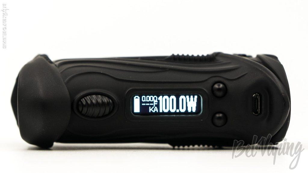 Экран и кнопки ETALIENS E.T-X3 Box Mod