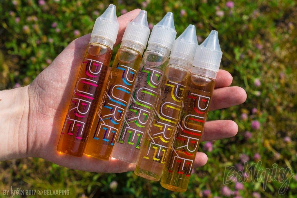 Линейка жидкости Pure e-liquid