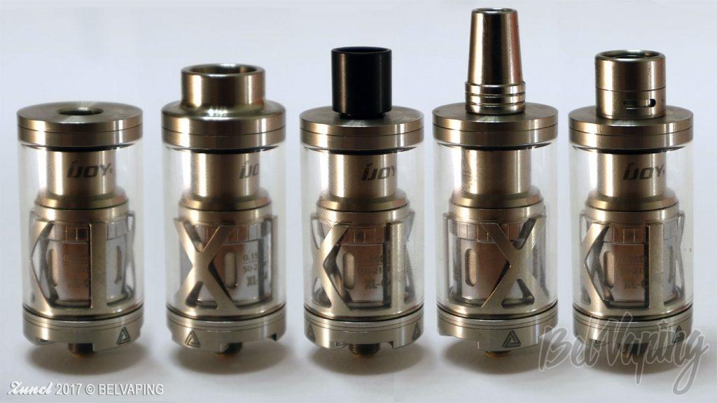 Limitless XL с разными 510 дриптипами
