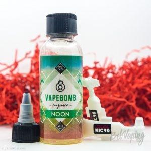 Жидкость VAPEBOMB с колпачком и никобустером NIC90