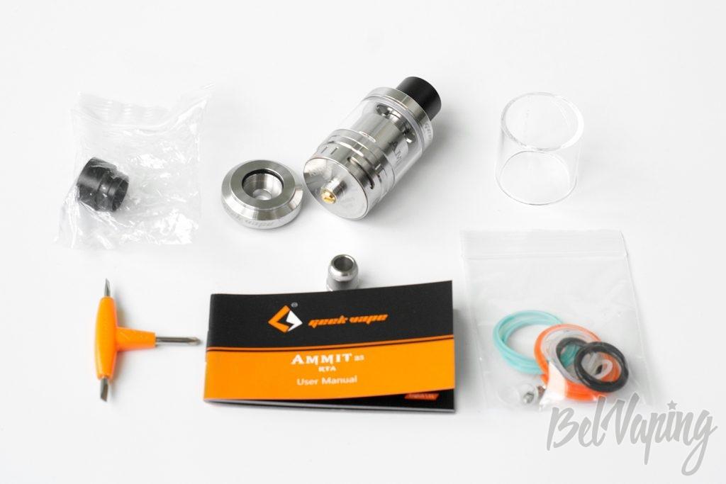 Комплектация Geekvape Ammit 25 RTA