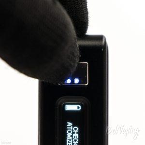 Индикация кнопки Fire HCigar VT inbox