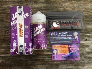 Содержимое коробки Jam Monster Grape