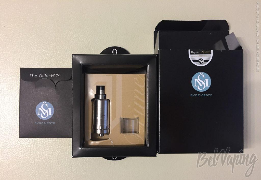 Упаковка Kayfun Prime RTA