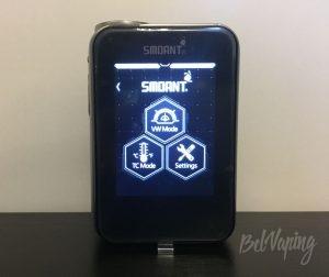 Экран боксмода Smoant Charon TS218
