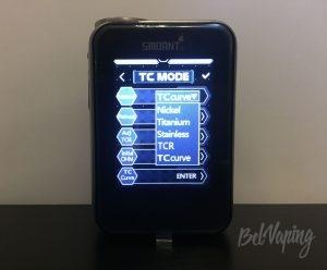 Экран боксмода Smoant Charon TS218