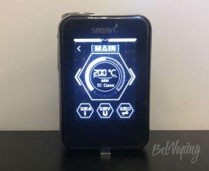 Экран боксмода Smoant Charon TS218