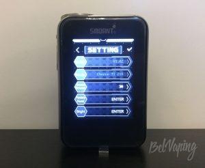 Экран боксмода Smoant Charon TS218