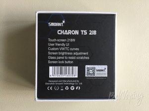 Упаковка боксмода Smoant Charon TS218