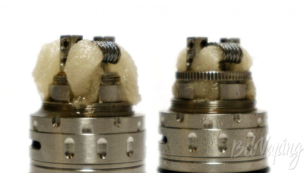 Tobeco Super RTA - укладка хлопка