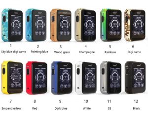 Цвета боксмода Smoant Charon TS218