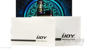 Гарантия и инструкция iJoy CAPO 100 Kit