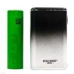 Сравнение боксмода Exceed Box с аккумулятором 18650